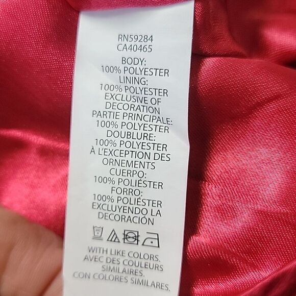 CHILDREN'S PLACE MOMMY & ME CLASSIC RED FLORAL JACQUARD PLEATED DRESS - NEW - Picture 9 of 9